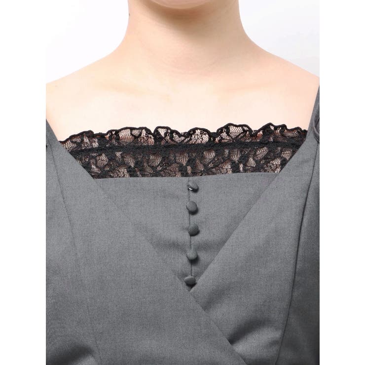 レースパネル切替ワンピース | MERCURYDUO | 詳細画像27 