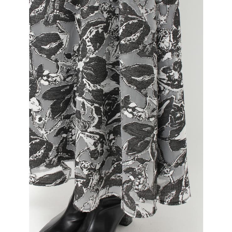 ジャカードバックレースアップキャミワンピース | MERCURYDUO | 詳細画像25 