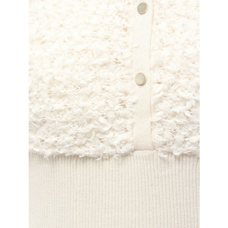 ツイードニットカーデドッキングマーメイドニットワンピース | MERCURYDUO | 詳細画像50 