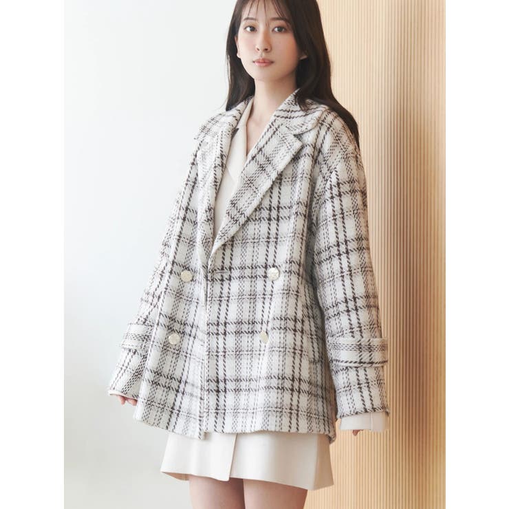 ニットジャケットミニワンピース | MERCURYDUO | 詳細画像7 