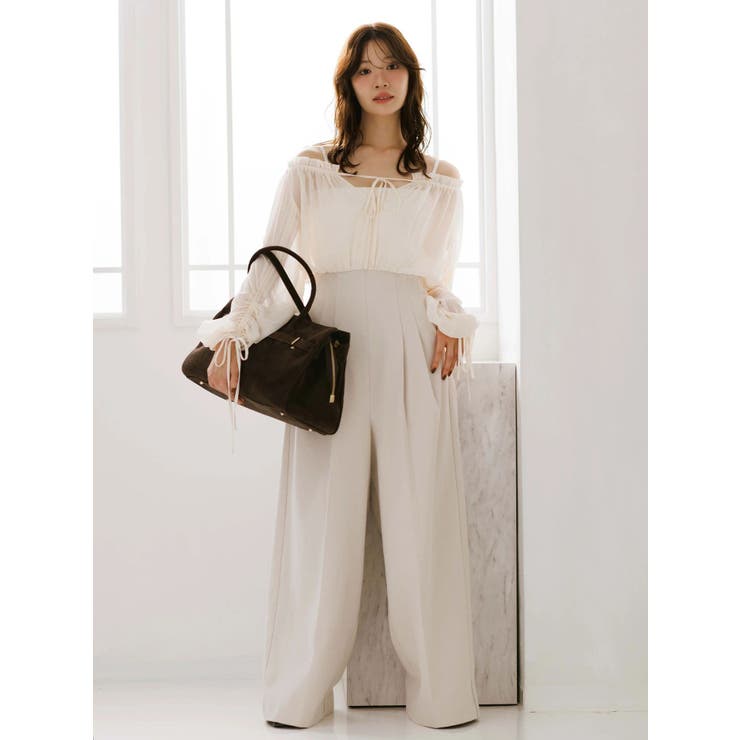 ボリュームスリーブドッキングロンパース | MERCURYDUO | 詳細画像1 