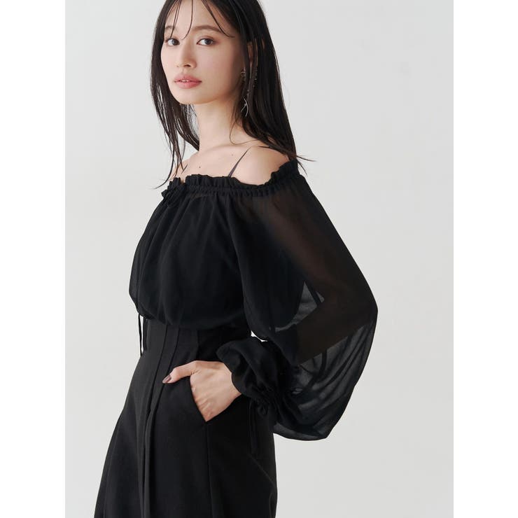 ボリュームスリーブドッキングロンパース | MERCURYDUO | 詳細画像10 