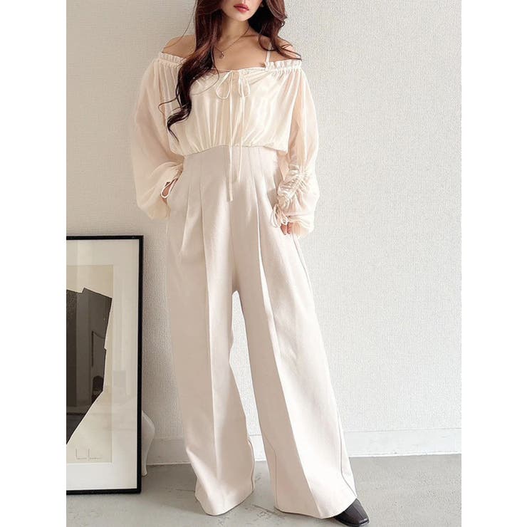 ボリュームスリーブドッキングロンパース | MERCURYDUO | 詳細画像13 