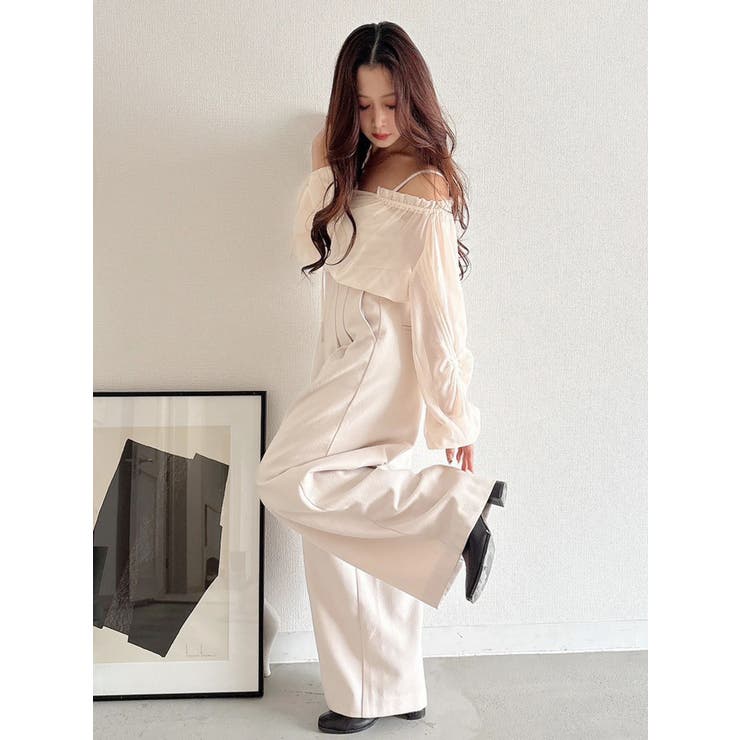 ボリュームスリーブドッキングロンパース | MERCURYDUO | 詳細画像16 