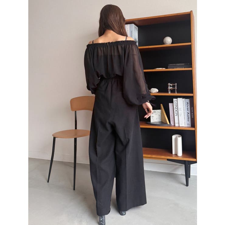 ボリュームスリーブドッキングロンパース | MERCURYDUO | 詳細画像25 