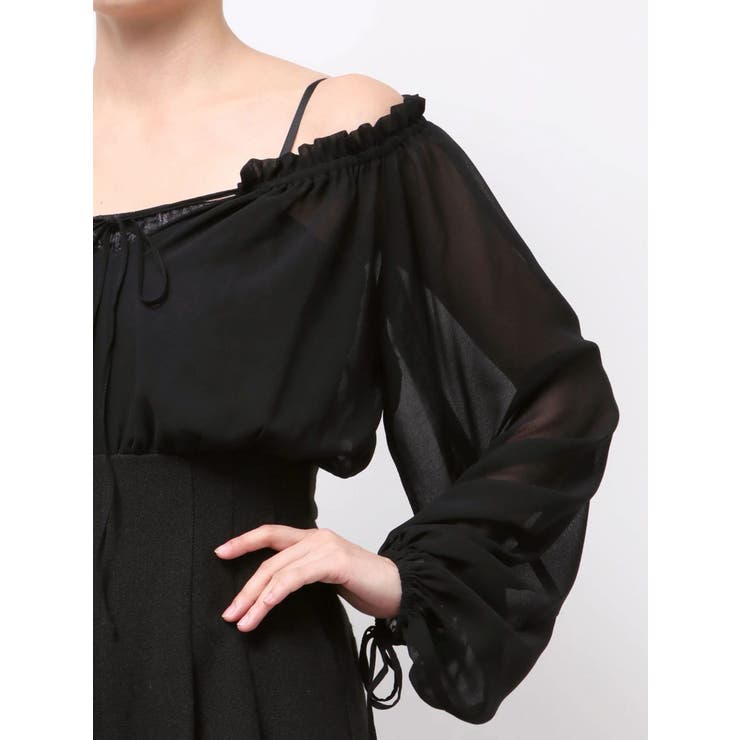 ボリュームスリーブドッキングロンパース | MERCURYDUO | 詳細画像34 