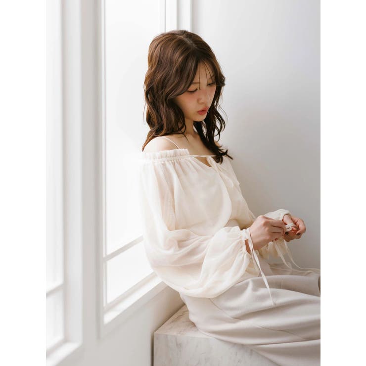 ボリュームスリーブドッキングロンパース | MERCURYDUO | 詳細画像4 