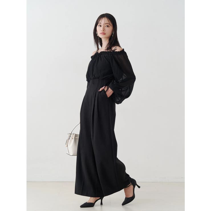 ボリュームスリーブドッキングロンパース | MERCURYDUO | 詳細画像8 