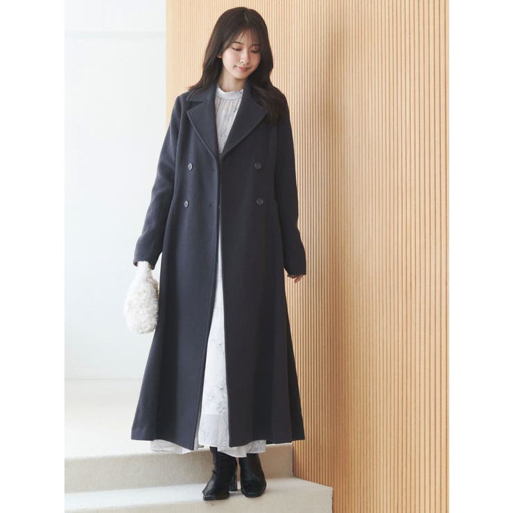 花柄バックレースアップロングスリーブワンピース | MERCURYDUO | 詳細画像15 