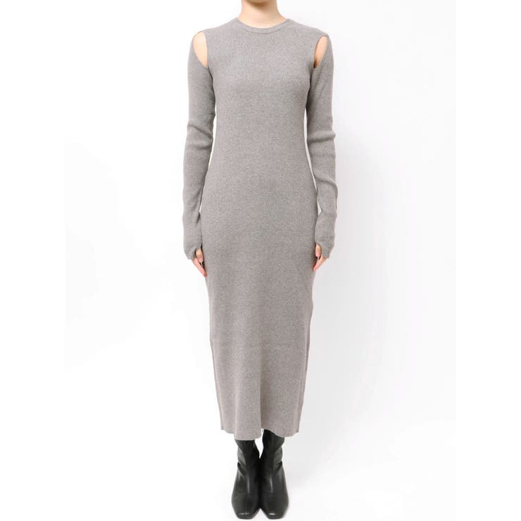 【OUNNOUN】チュールブラウスレイヤードワンピ | MERCURYDUO | 詳細画像17 