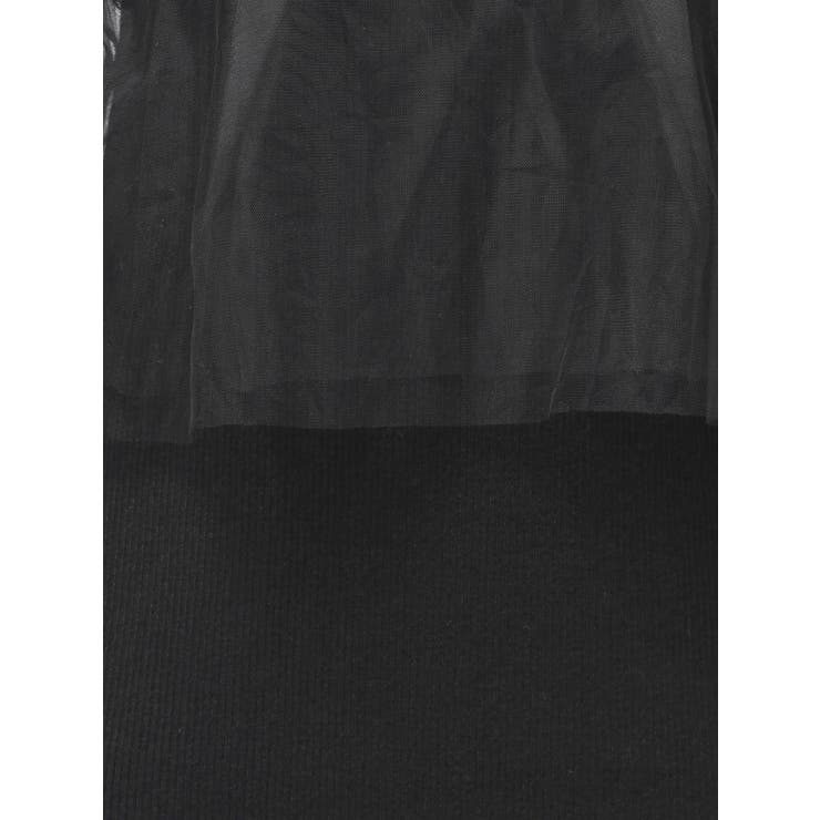 【OUNNOUN】チュールブラウスレイヤードワンピ | MERCURYDUO | 詳細画像19 