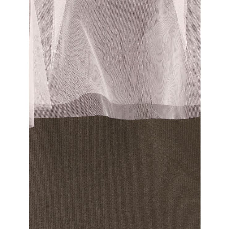 【OUNNOUN】チュールブラウスレイヤードワンピ | MERCURYDUO | 詳細画像20 