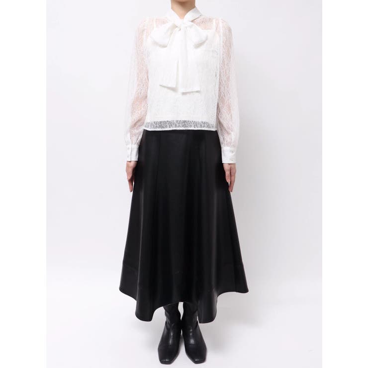 2WAYバックリボンレースブラウス | MERCURYDUO | 詳細画像18 