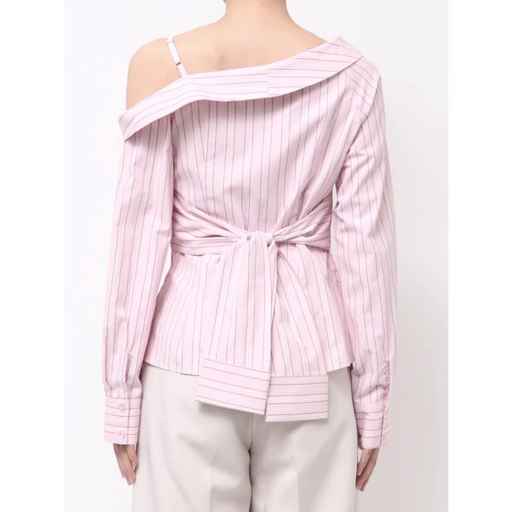 アシメツイストシャツ | MERCURYDUO | 詳細画像10 