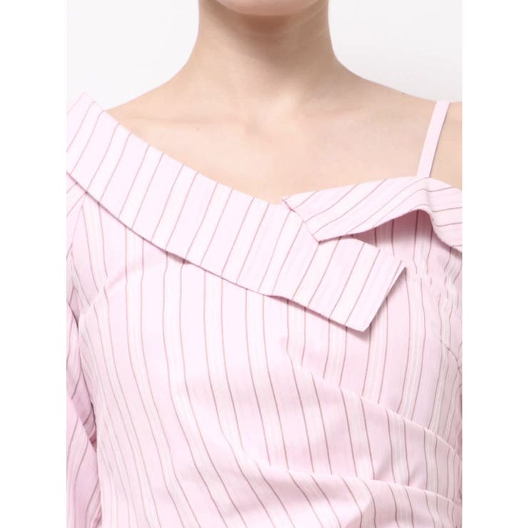 アシメツイストシャツ | MERCURYDUO | 詳細画像11 