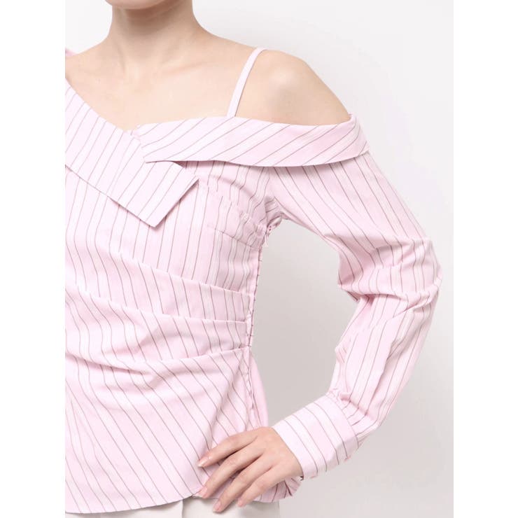 アシメツイストシャツ | MERCURYDUO | 詳細画像12 