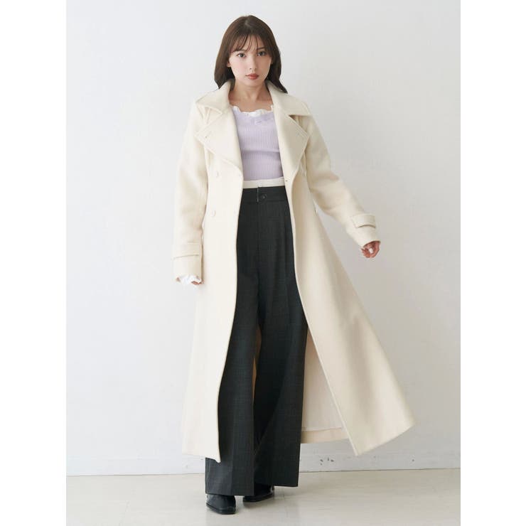 フェイクウール折返しベルトパンツ | MERCURYDUO | 詳細画像27 