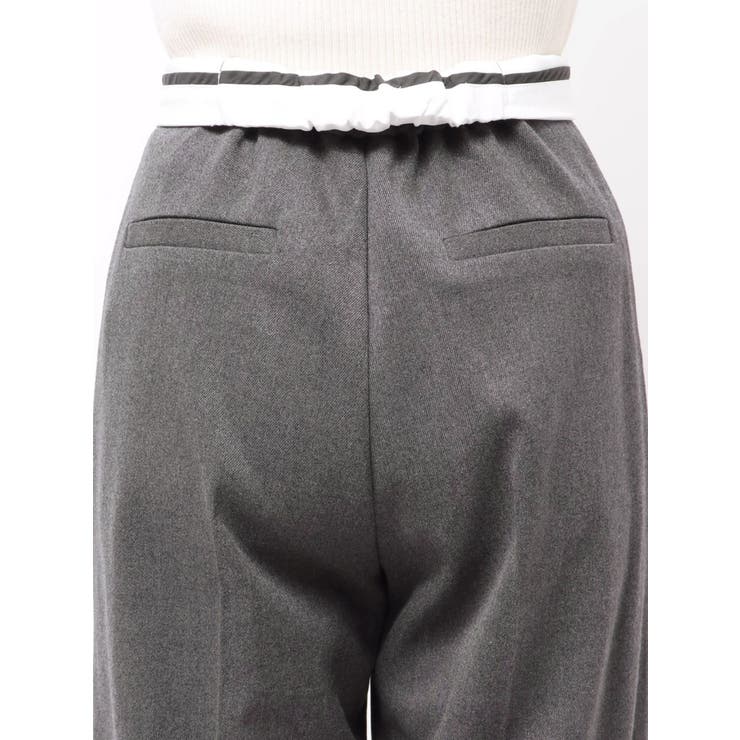 フェイクウール折返しベルトパンツ | MERCURYDUO | 詳細画像41 