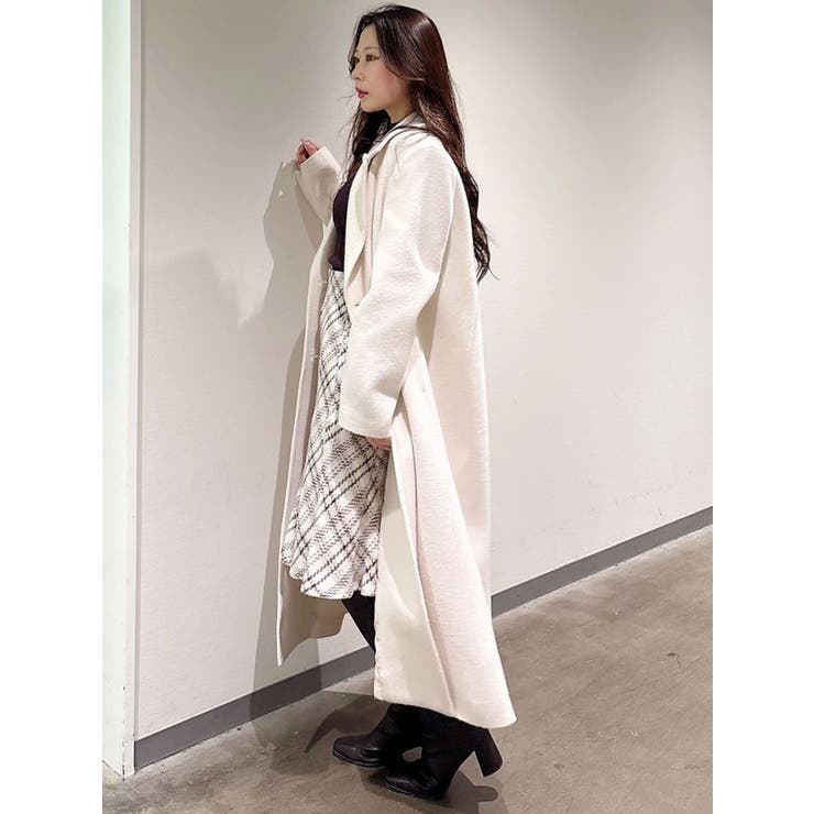 オリジナルロービングチェックニーレングススカート | MERCURYDUO | 詳細画像27 