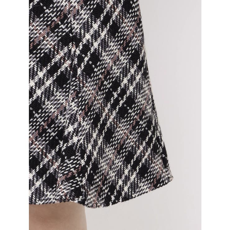 オリジナルロービングチェックニーレングススカート | MERCURYDUO | 詳細画像32 