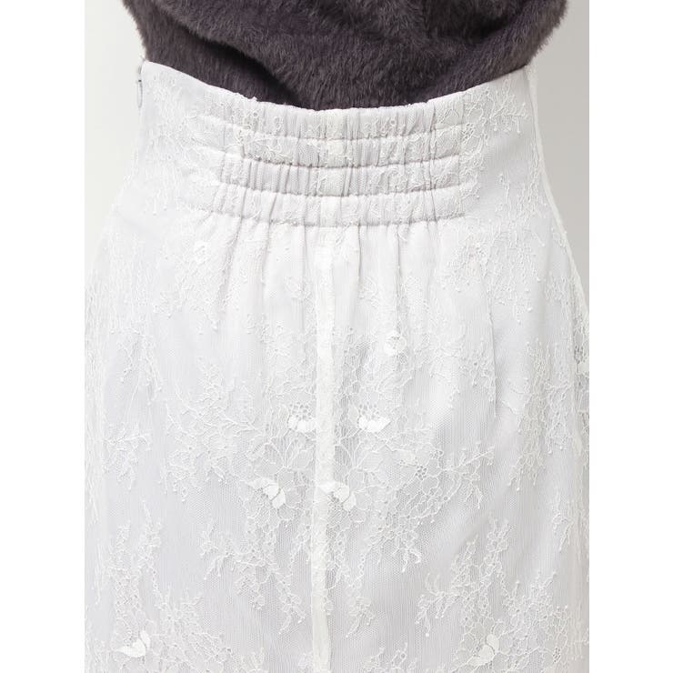 レースレイヤードナロースカート | MERCURYDUO | 詳細画像16 
