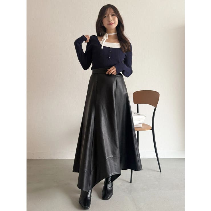 ハンカチヘムフレアスカート | MERCURYDUO | 詳細画像24 