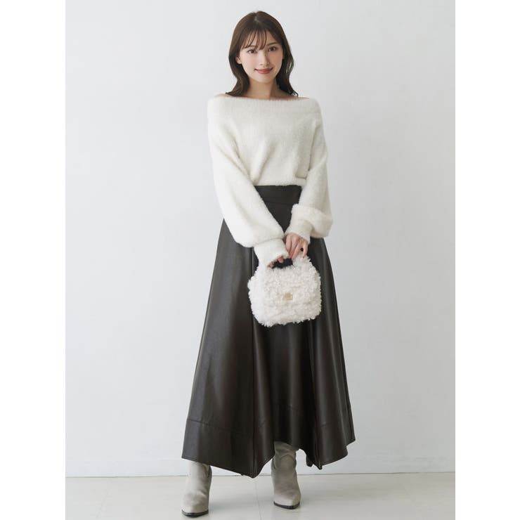 ハンカチヘムフレアスカート | MERCURYDUO | 詳細画像8 