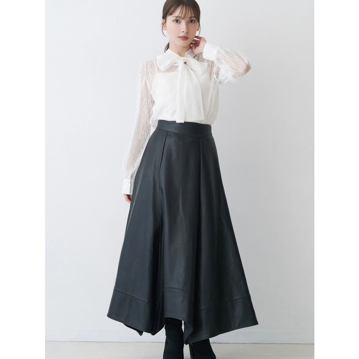 ハンカチヘムフレアスカート | MERCURYDUO | 詳細画像9 