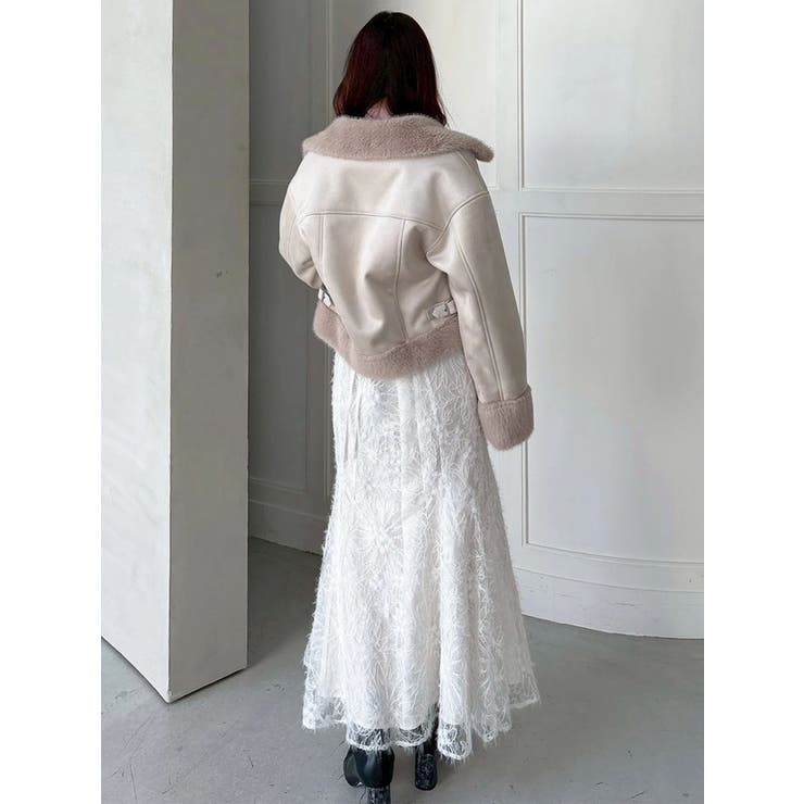 シャギーエンブロイダリースカート | MERCURYDUO | 詳細画像16 