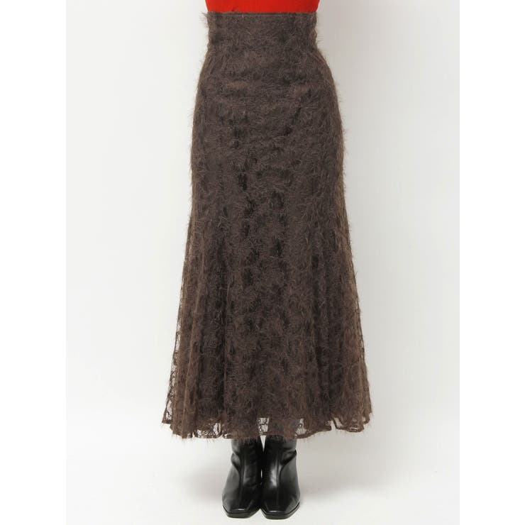 シャギーエンブロイダリースカート | MERCURYDUO | 詳細画像37 