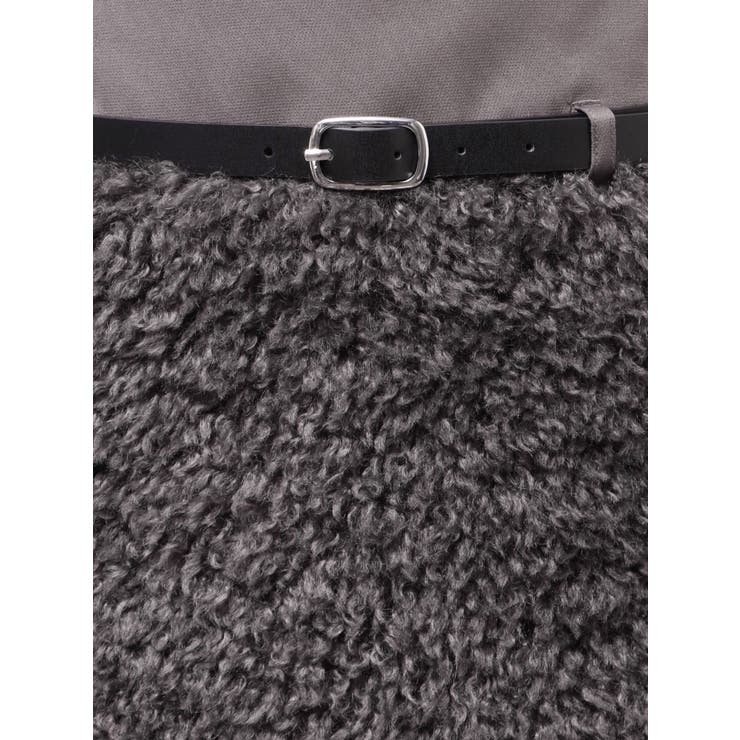 プードルファーライクミニスカート | MERCURYDUO | 詳細画像23 