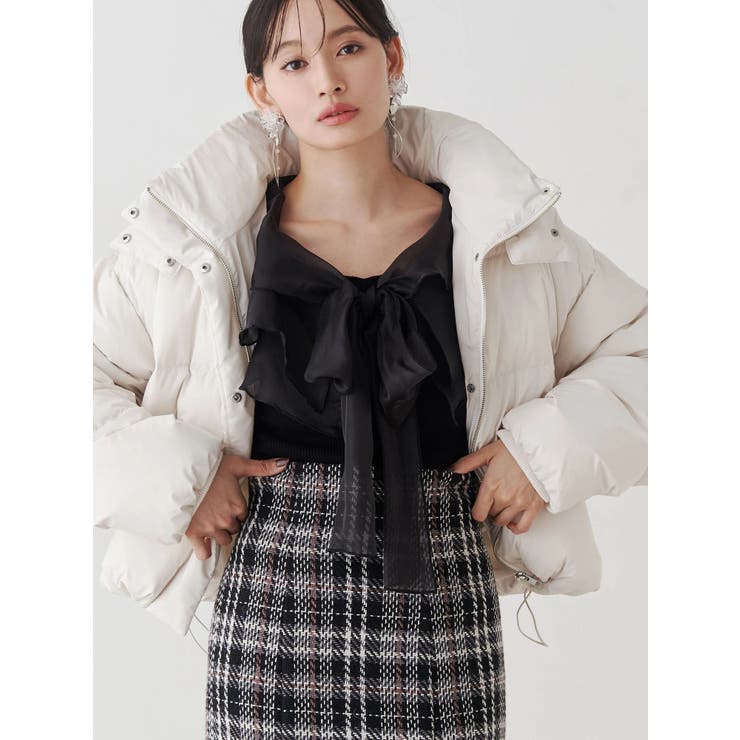 オリジナルロービングチェックマーメイドスカート | MERCURYDUO | 詳細画像18 