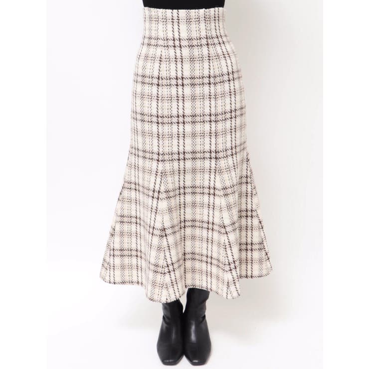 オリジナルロービングチェックマーメイドスカート | MERCURYDUO | 詳細画像46 