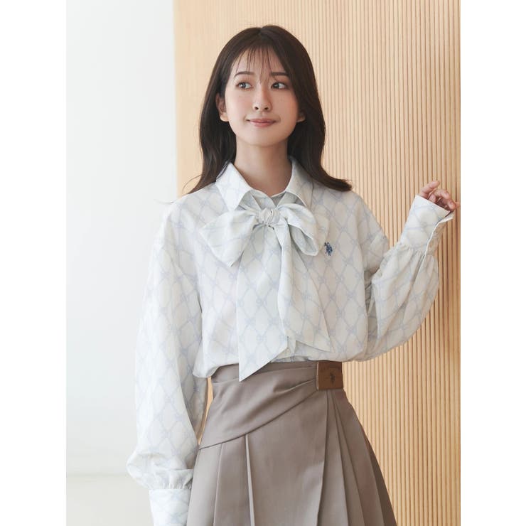 U.S. POLO ASSN.別注アシメプリーツスカパン | MERCURYDUO | 詳細画像13 