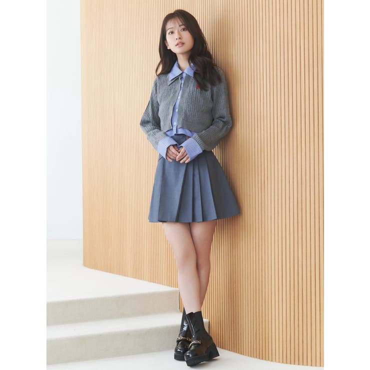 U.S. POLO ASSN.別注アシメプリーツスカパン | MERCURYDUO | 詳細画像15 