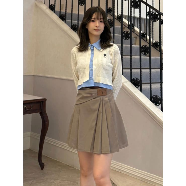 U.S. POLO ASSN.別注アシメプリーツスカパン | MERCURYDUO | 詳細画像39 