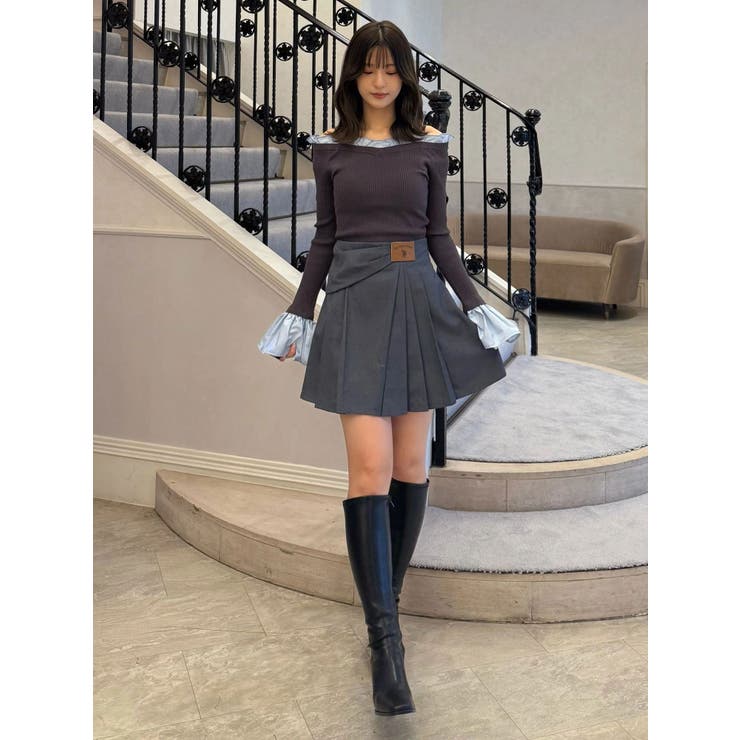 U.S. POLO ASSN.別注アシメプリーツスカパン | MERCURYDUO | 詳細画像44 