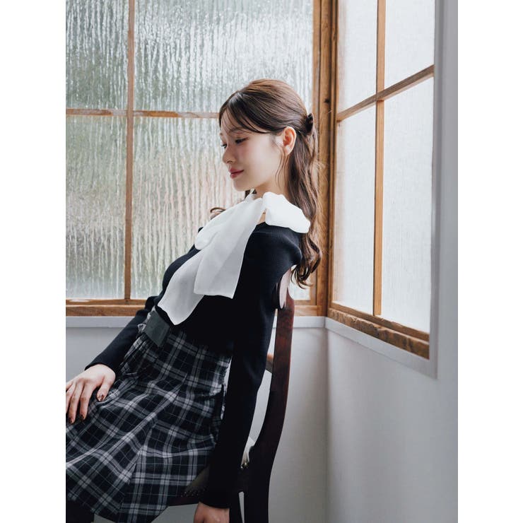 U.S. POLO ASSN.別注アシメプリーツスカパン | MERCURYDUO | 詳細画像6 