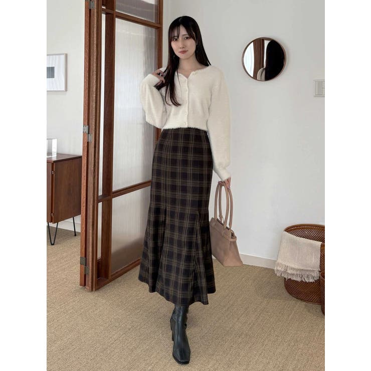 バックレースアップストレッチマーメイドスカート | MERCURYDUO | 詳細画像18 