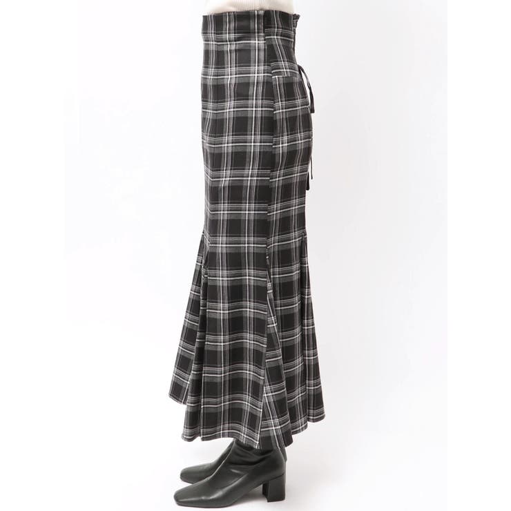 バックレースアップストレッチマーメイドスカート | MERCURYDUO | 詳細画像20 