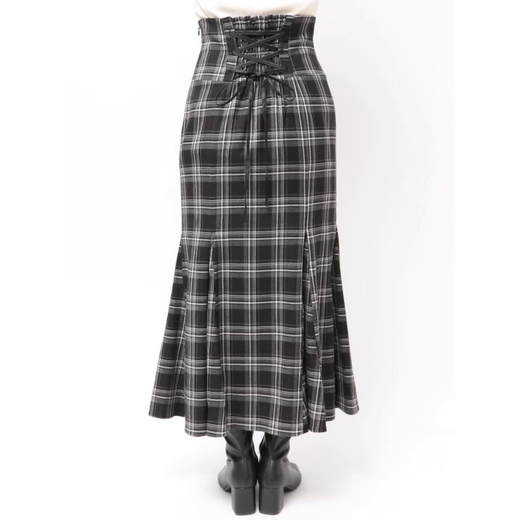 バックレースアップストレッチマーメイドスカート | MERCURYDUO | 詳細画像21 