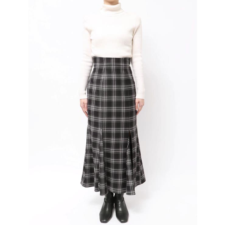 バックレースアップストレッチマーメイドスカート | MERCURYDUO | 詳細画像25 