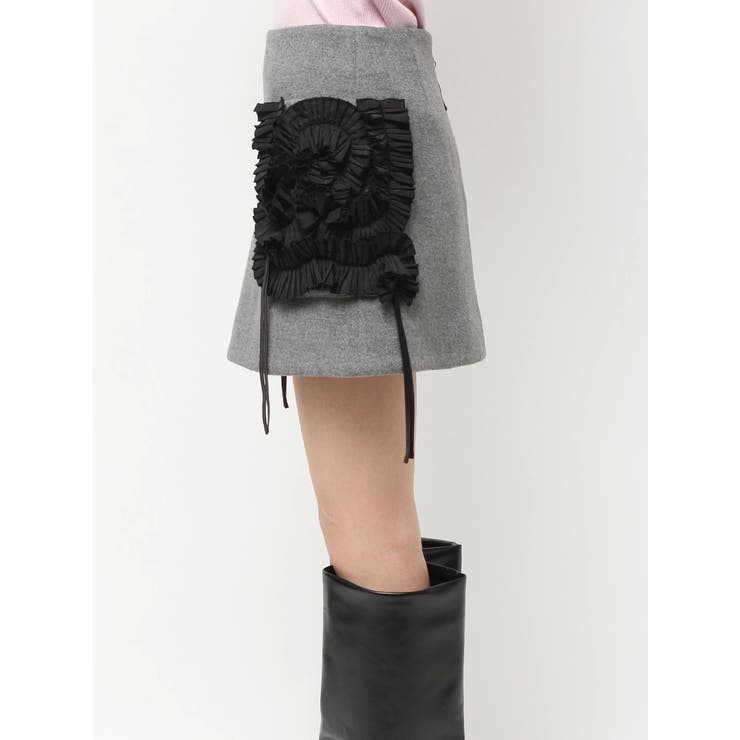 【OUNNOUN】フリルデザインミニスカート | MERCURYDUO | 詳細画像13 
