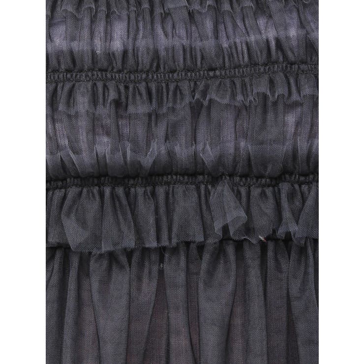 【OUNNOUN】チュールギャザーマルチウェイビスチェ | MERCURYDUO | 詳細画像19 