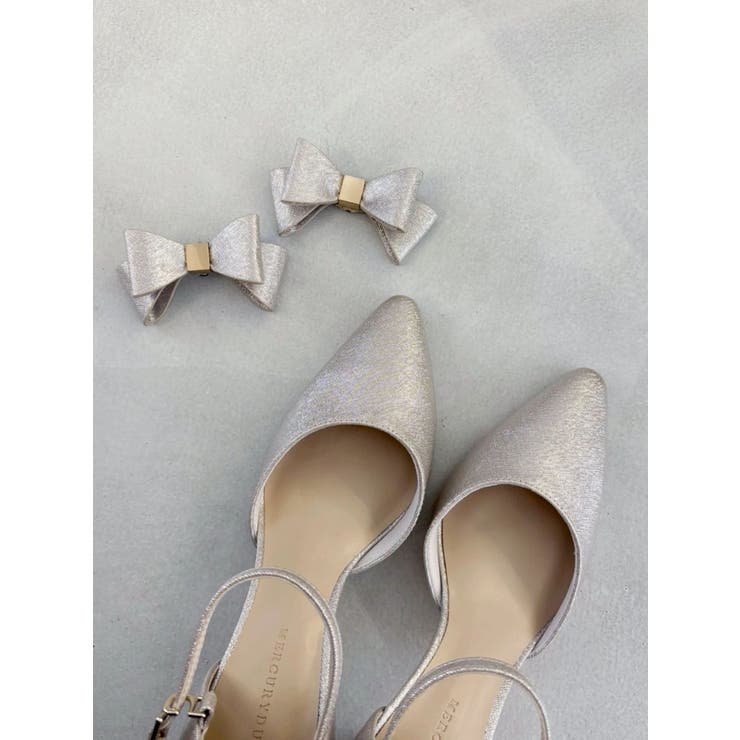 グリッターリボンパンプス | MERCURYDUO | 詳細画像5 