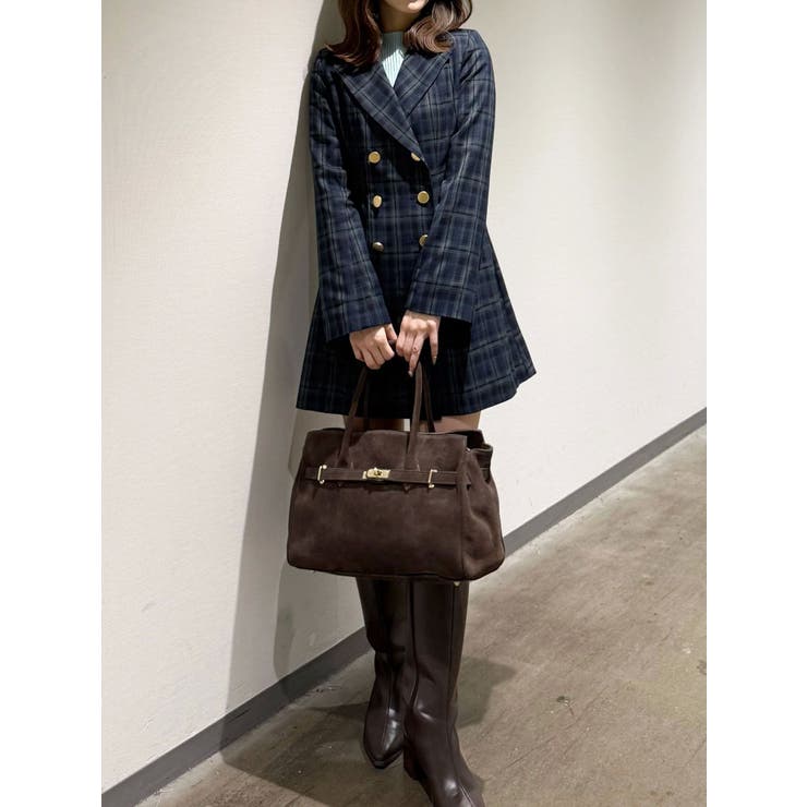 【MILLELA FIRENZE】スエードハンドバッグ | MERCURYDUO | 詳細画像10 