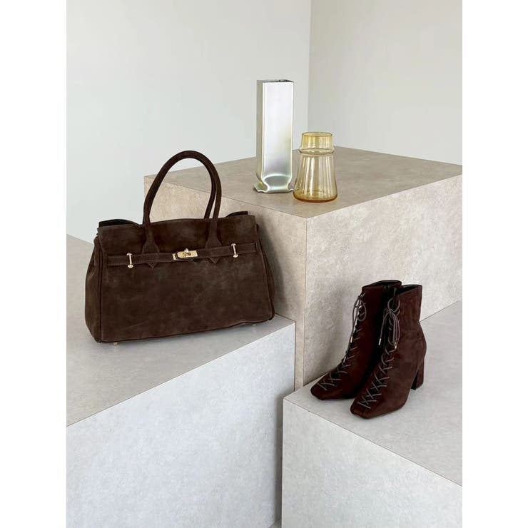 【MILLELA FIRENZE】スエードハンドバッグ | MERCURYDUO | 詳細画像14 