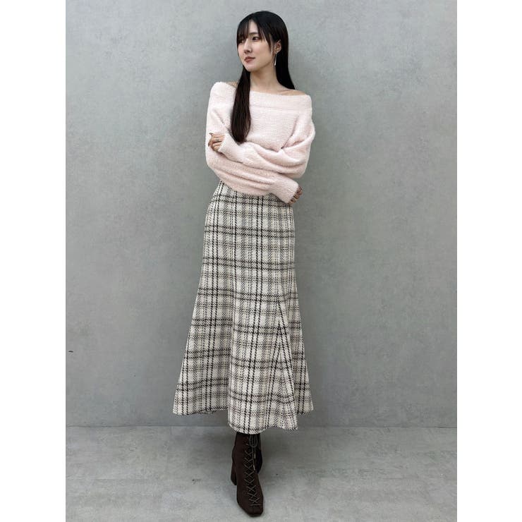 ミニシャギーオフショルニット | MERCURYDUO | 詳細画像40 