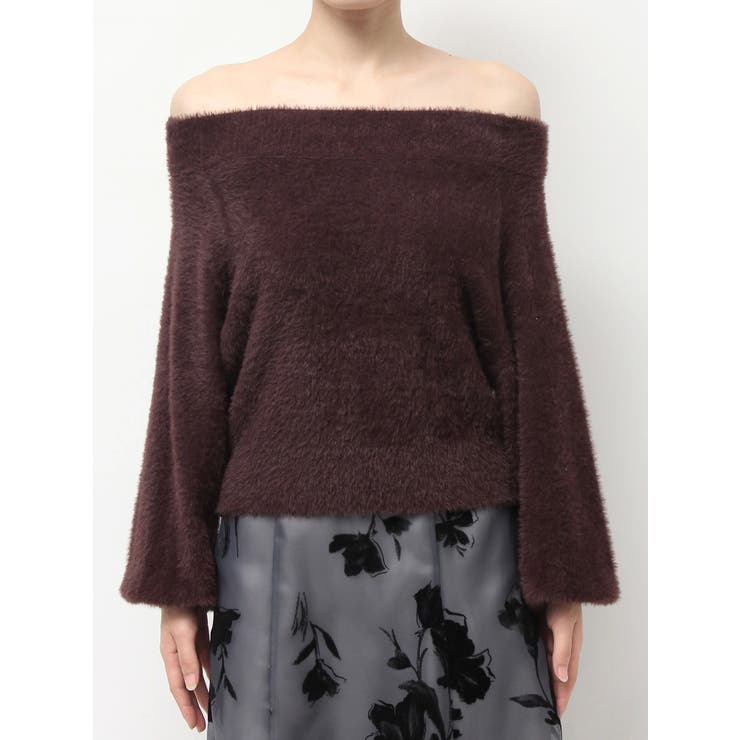 ミニシャギーオフショルニット | MERCURYDUO | 詳細画像44 