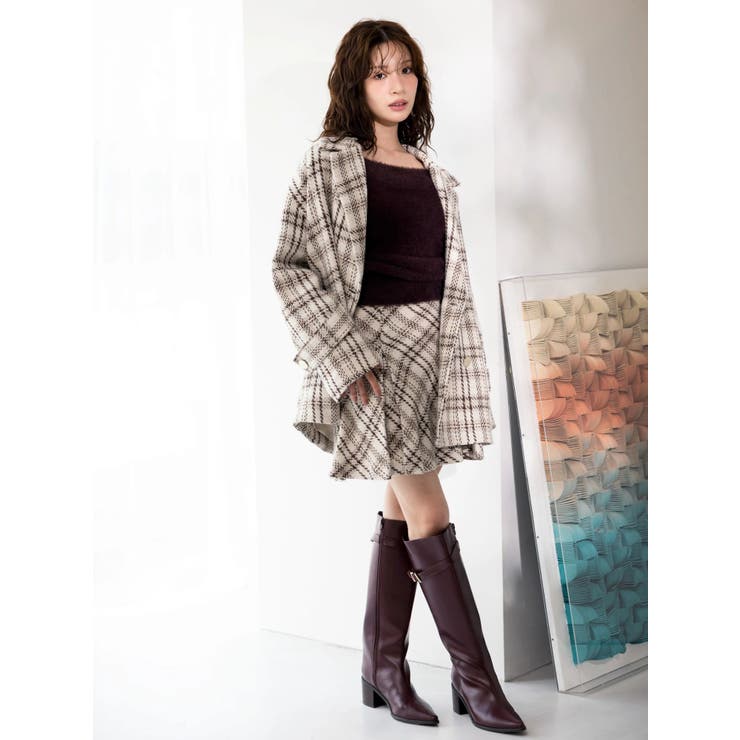 ミニシャギーオフショルニット | MERCURYDUO | 詳細画像6 